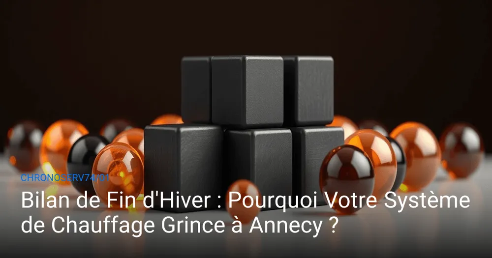 Illustration pour Bilan de Fin d'Hiver : Pourquoi Votre Système de Chauffage Grince à Annecy ?
