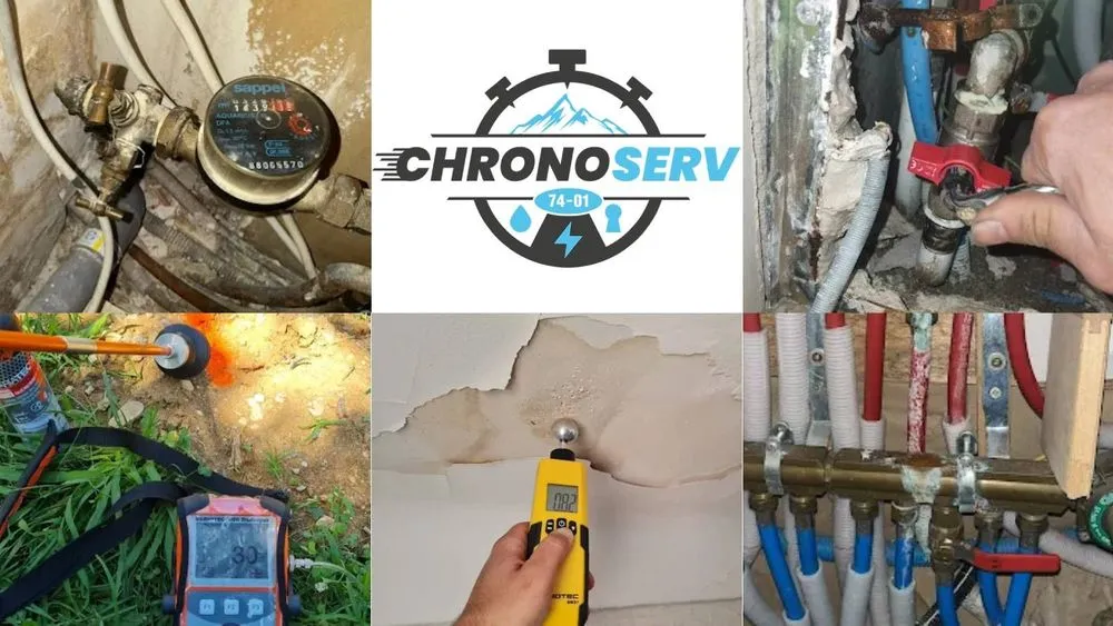 Détection fuite d'eau par gaz traceur, fuite d'eau compteur, fuite d'eau tuyauterie