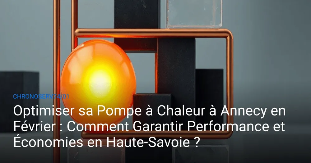 Illustration pour Optimiser sa Pompe à Chaleur à Annecy en Février : Comment Garantir Performance et Économies en Haute-Savoie ?